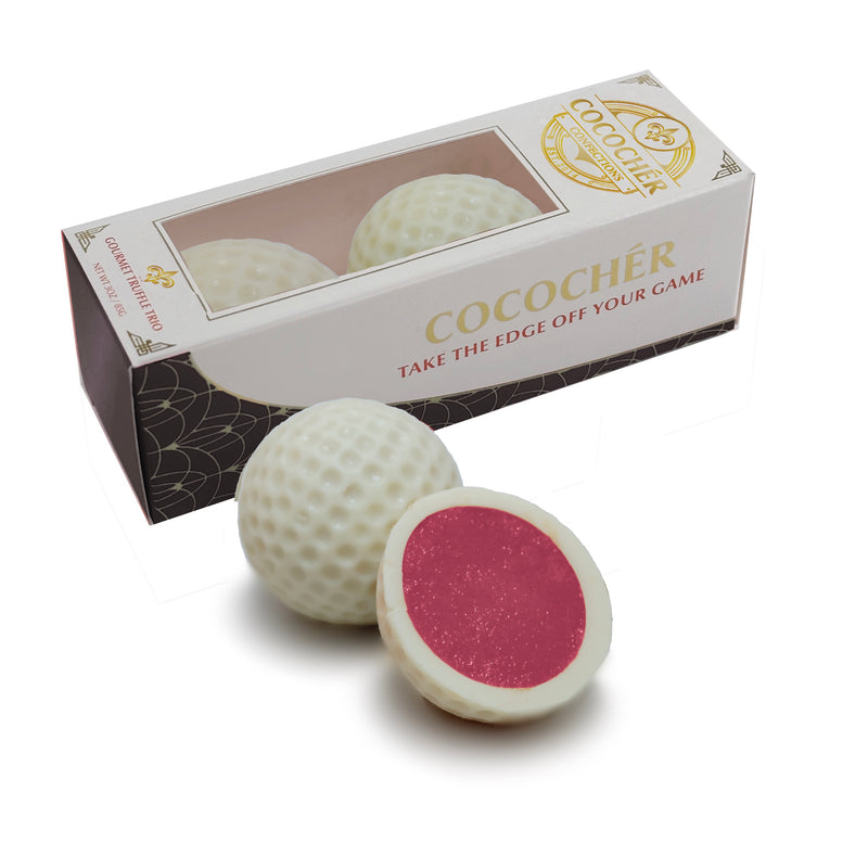 Very Berry White Chocolate Golf Balls