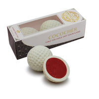 Red Velvet White Chocolate Golf Balls