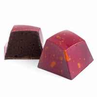 raspberry Yuzu dark chocolate bonbon